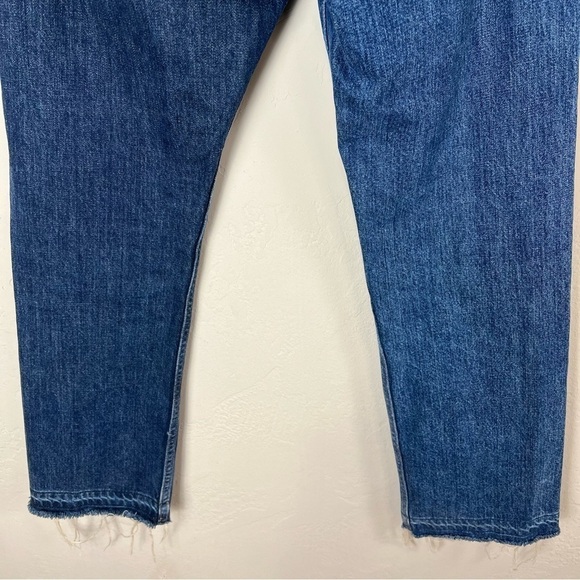 Rag & Bone Wallingford Colorblock 2 Tone‎ Straight Leg Cropped Jeans Size 25 - Picture 8 of 12